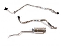 Stainless steel exhaust - 86 & 88" petrol 1954-62