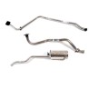 Stainless steel exhaust - 86 & 88" petrol 1954-62