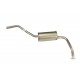 Front exhaust Serie 1 80 - rear